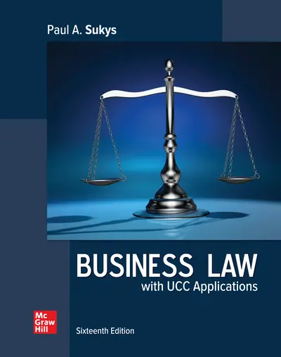 Business Law with UCC Applications