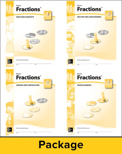 Key to Fractions, Books 1-4 Set